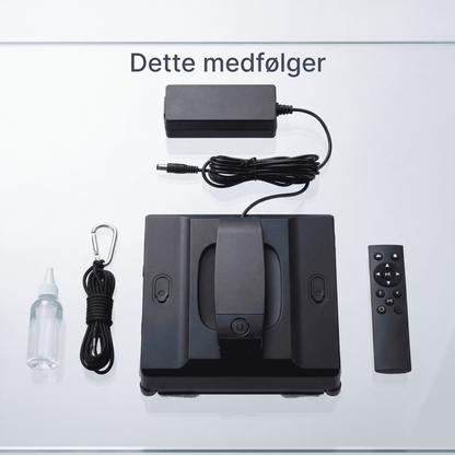 Smart AI Vinduesrobot – Automatisk vinduespudsning med 5600 Pa sugekraft - Best i test