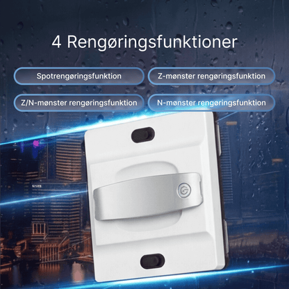 Smart AI Vinduesrobot – Automatisk vinduespudsning med 5600 Pa sugekraft - Best i test