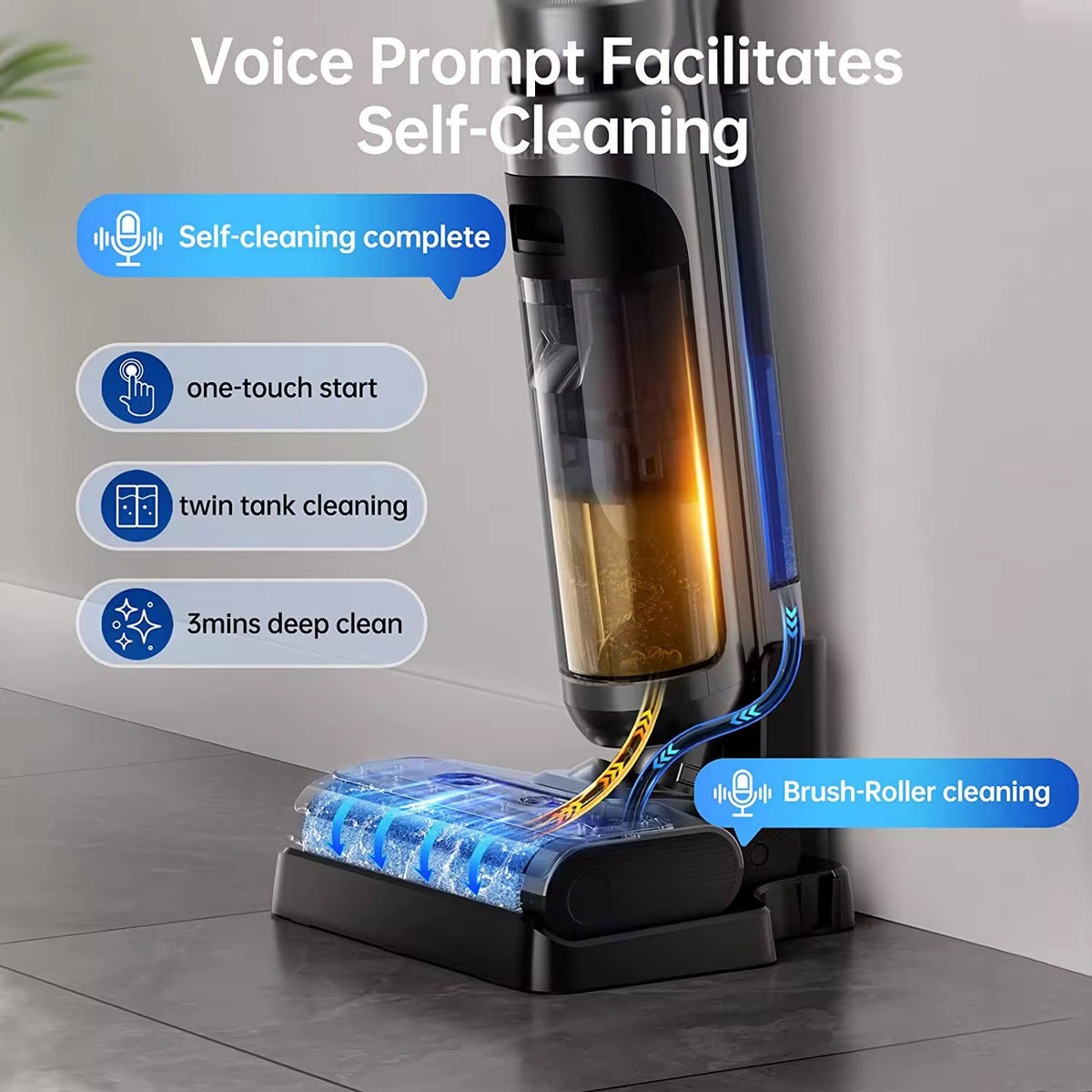 Cordless Vacuum Mop - demomodel